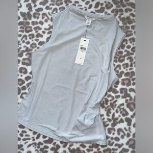 Calvin Klein Women's Light Gray Top